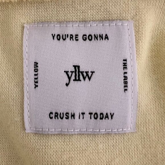 Yllw The Label Cotton Button Down Towel Short Sleeve Shirt - Picture 6 of 7